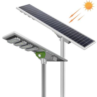 China ROAD BOSUN High Lumen Ip65 Waterproof Solar Street Light With Remote Ignition Solar Street Light Outdoor for sale