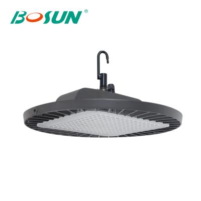 China 200 watt warehouse UFO BOSUN high power waterproof ip65 indoor industrial workshop led highbay for sale