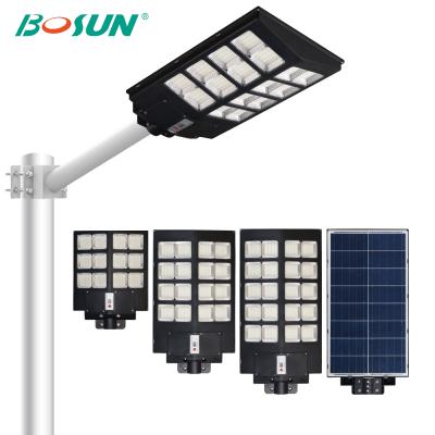 China ROAD Bosun High Lumen 90W Led Outdoor All In One 60W Solar Street Light for sale