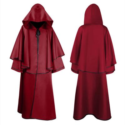 China High quality complete equipment the latest models of role-playing medieval Reaper cloak cloak costumescostumes for adults and c for sale