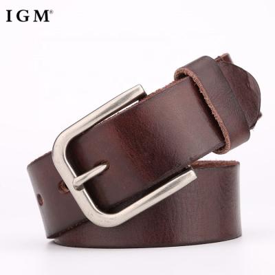 China Cowhide Fashion European Classic Western Italian Classic Uniform 100% Genuine Leather Dress Belt For Men Heavy Duty for sale