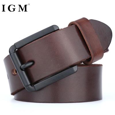 China Full Grain Cowhide Men's Leather Belt for sale