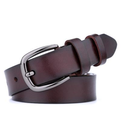 China Cowhide IGM brand lady leather belt PU leather belt women whip pin buckles women leather belt for sale