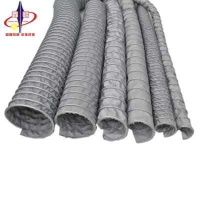 China Easy Installation Hot Sale High Temperature Waterproof Pvc Flexible Air Duct For Industry for sale