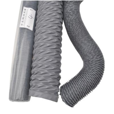 China Easy Installation 76mm  Made in China flexible spiral flame retardant hose telescopic ventilation nylon hose for sale