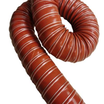 China Acid and alkali vulcanized high temperature silicone hose 63mm for sale