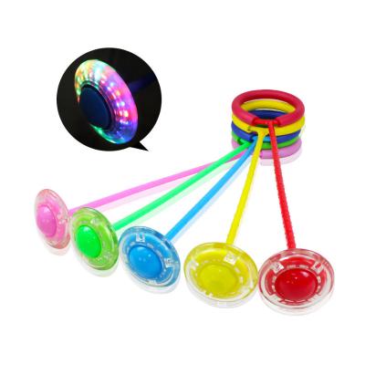 China 2021 Sports Toy Sports Toys 2021 Hot Selling PVC Wheel With One Leg Jump Up Outdoor Colorful Instant Light Weight Jumping Ball Fitness for sale