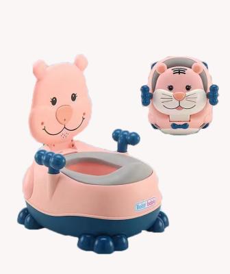 China New Eco-friendly Cartoon Eco-friendly Children's Baby Toilet It's easy to clean and stable and non-slippery for sale