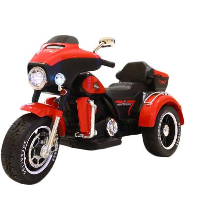 China Ride On 2021 New Children's Electric Car Motorcycle Electric Tricycle Toy for sale