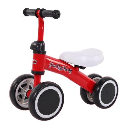 China New Children's Eco-friendly Balance Car Four-wheel Drive Children's Baby Tricycle Scooter for sale