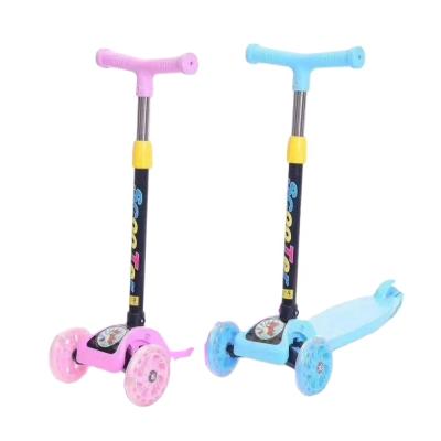 China New Eco-friendly 4 wheel kids kick scooter pro wheel kids foot scooter for teenager for sale