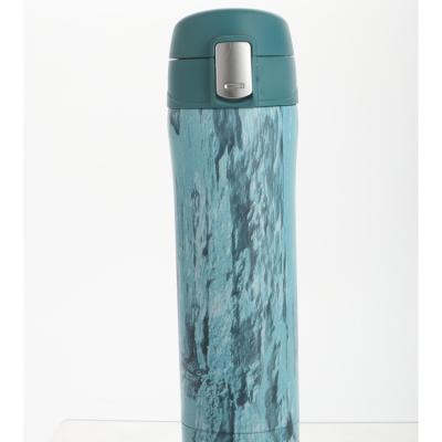 China Sustainable Modern Reusable Thermos 450ml Double Wall Stainless Steel Sport Water Bottle for sale