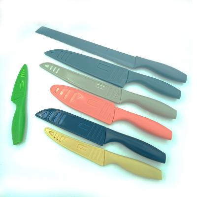 China Viable Low Price Wholesale China Kitchen Knife Manufacturer Professional 5 Pcs Knife Set for sale