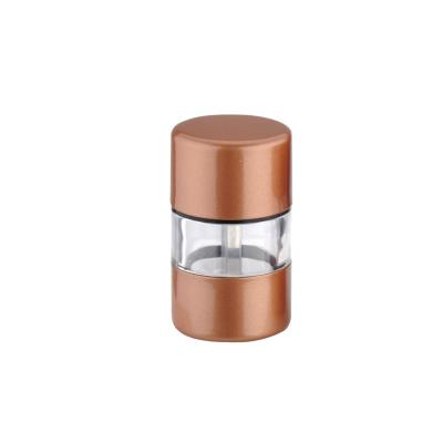 China Sustainable Mini Stainless Steel Salt and Pepper Grinder Set Pepper Mill for sale