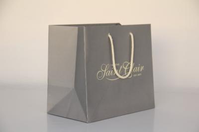 China Two Sides Printing 170gsm Brown Kraft Paper Bags  , Large Brown Gift Paper Bags for sale