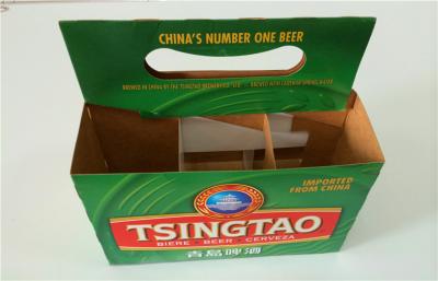 China Drink Packaging Display Cardboard Boxes 380gsm White Board / Brown Inside Paper for sale