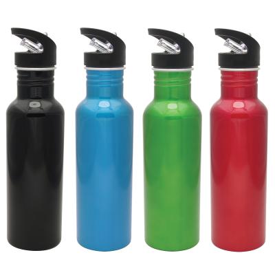 China 350ml/500lm/600ml/750ml/1L Wholesale PORTABLE Stainless Steel Water Bottle Sports Water Bottle Single Wall Drink Bottles for sale