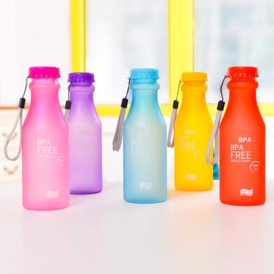 China Viable BPA Free Plastic Water Bottle Plastic Sports For Drinking Single Wall Plastic Water Bottle Milk Carton Clear Water Bottle for sale