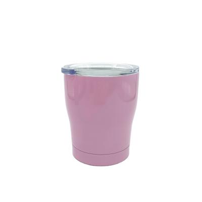 China Disposable 10oz Stainless Steel Tumbler Sublimation Blanks Tumbler With Ceramic Lid And Inner Outer Stainless Steel for sale