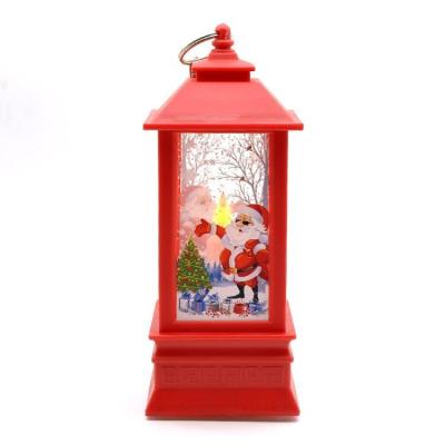 China Wholesale Plastic Portable Outdoor House Shape Led Camping Light Haunted Halloween Lantern for sale