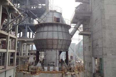 China 75ton per hour vertical roller mill for grinding raw material in cement plant for sale