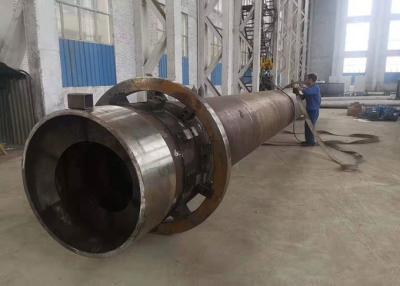 China 300TPD Activated Carbon Electric Rotary Kiln Hyraulic Thrust Roller for sale