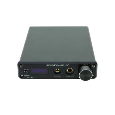 China 100-240ACV DAC-X7 FX-Audio DSD USB DAC 32bit/384kHz with XMOS+CS8422+AK4490+TPA6120 Earphone for sale