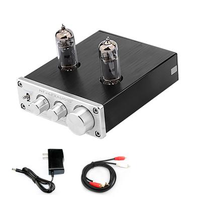 China Aluminum alloy shell and metal oxidation drawing material 6k4 tube vacuum preamplifier high fidelity stereo FX-audio kit for sale