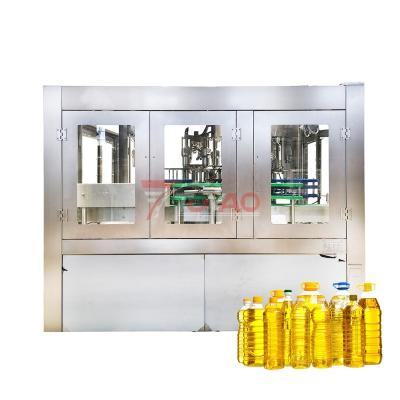 China Food TUYAO Sesame oil bottle filling machine rotary weighing olive oil machine oil filling machine manufacturer for sale