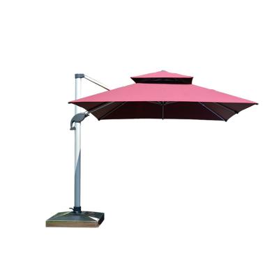 China Modern Garden Beach Umbrella Patio Luxury Roman Umbrella Outdoor Umbrella for sale