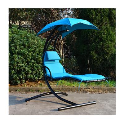 China LEISURE Quality Wholesale Outdoor Garden Stand Helicopter Hammock Hanging Swing Chair for sale