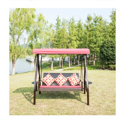 China Modern Wholesale Cheap Swing Chair Stand 3 Seaters Swing With Garden Swing Chair for sale