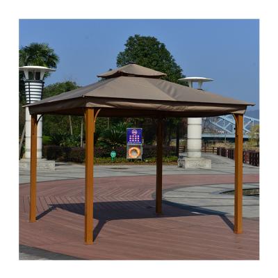 China POLY Outdoor Chinese Style Backyard Gazebo Garden Tent Custom Portable Folding Aluminum Gazebo for sale