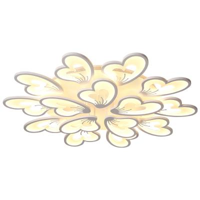 China Hot Selling Single High Light Efficiency Led Indoor Lights Soft Lighting Butterfly Led Indoor Ceiling Lights for sale