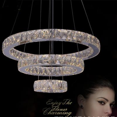 China High Efficacy Living Room Modern Office Pendant Lights Luxury Crystal Chandelier Hotel Large Pendant Light Nordic for sale