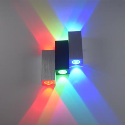 China Street Sidewalk Garden/Simple Waterproof Outdoor LED Wall Lamp Corridor Colorful Creative Decorative Lighting Lights for sale