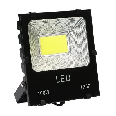 China Outdoor Waterproof Theme Park Stadium Yard COB 100w Led Flood Light for sale