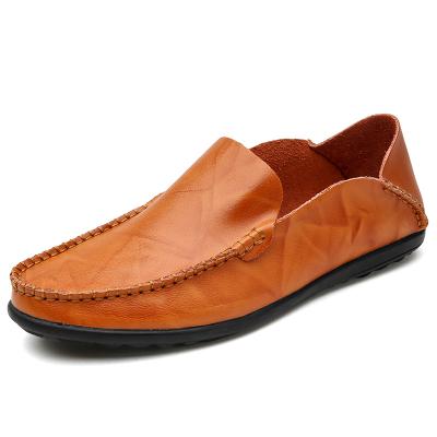 China Lightweight Mens Moccasin Loafer For Men Slip On Shoes Breathable Flexible Mules Casual Hand Stitching for sale