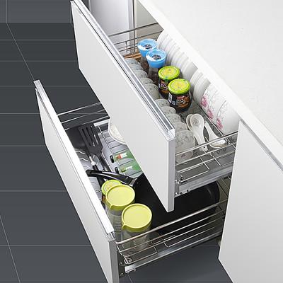 China 2020 New Design Kitchen Drawer Basket Drawer Slide For Sideboard for sale