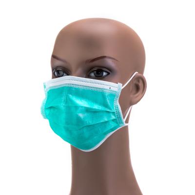 China Earloop/Tie-On Manufacturer Disposable 3ply Medical Mask Waterproof 3ply Medical Face Mask for sale