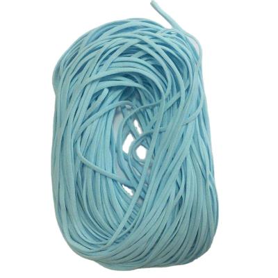 China Eco-Friendly Mask Ear Hanging Rope 3mm Elastic Earloop Adjustable Strap For FaceMask for sale