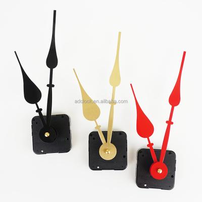 China Classic DIY Quartz Wall Clock Mechanism with Simple Peach Pointer Develop Clock Part Repair Kit for sale