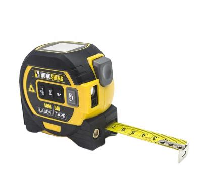 China Hongsheng 40m Digital Laser Distance Measure Range Finder Meter Measuring Tape With Leveler for sale