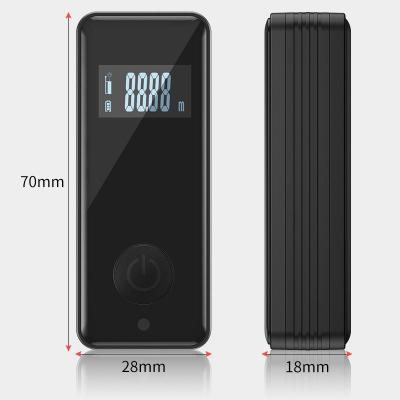 China Rechargable Digital Mini Laser Meter Distance Measure Laser Diameter Measuring Instrument Smart Compact Tool 30m for sale