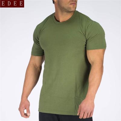 China Wholesale Antibacterial Clothing Wholesale Good Quality Stretch Breathable Men's Comfortable Gym Fitness T-shirt for sale