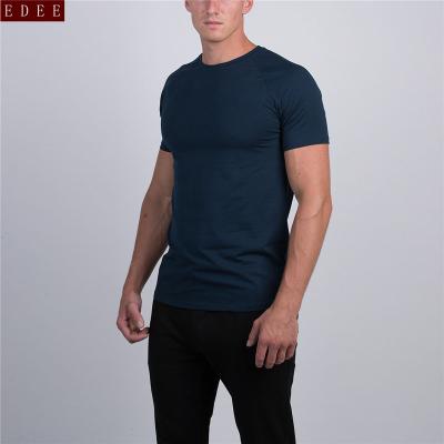 China OEM Gym Fitness Clothing Wholesale Antibacterial Breathable Men's High Quality Soft T-shirt for sale