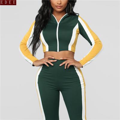 China New Design Activewear Antibacterial Custom High Quality Women Outdoor Zipper Breathable Yoga Clothing for sale