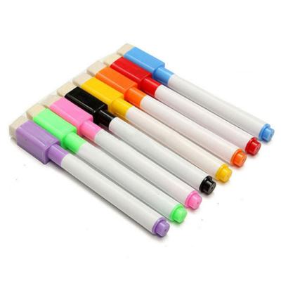 China Absorb on Magnetic Whiteboard Pen 8 Colors High Quality Custom Dry Erase Marker Magnetic Whiteboard Pen for sale