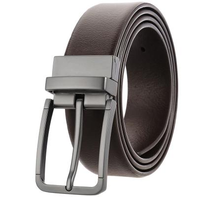 China Pin Buckle Leather Men Nylons Reversible Rotary Belt Style Luxury Reversible Belts For Mens Jeans Whip Genuine Belts for sale