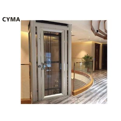 중국 New Customized Villa Used 400 Kg Modern Model Home Elevator Lifts Small Home Elevator Glass-Glass Home Elevator Kit 판매용